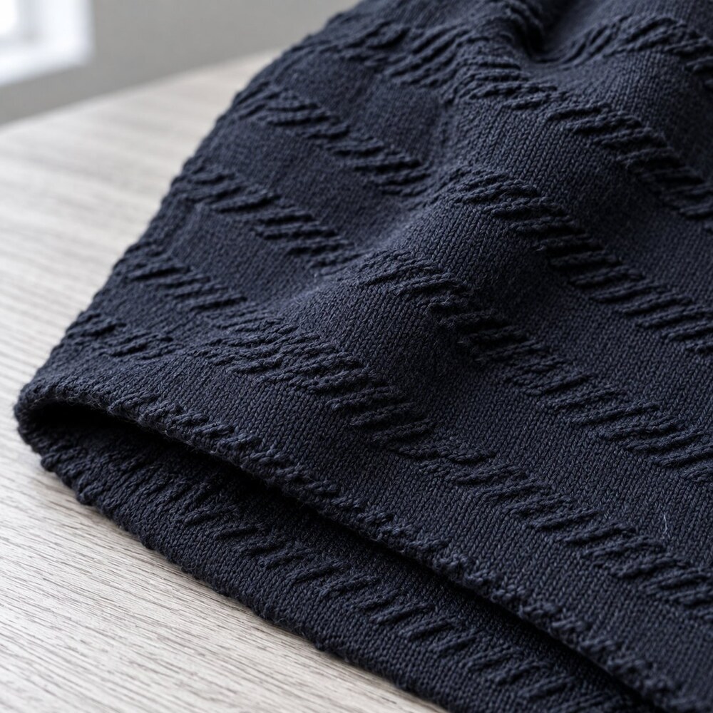CHANEL Textured CC Knit Beanie - Picture 6 of 6